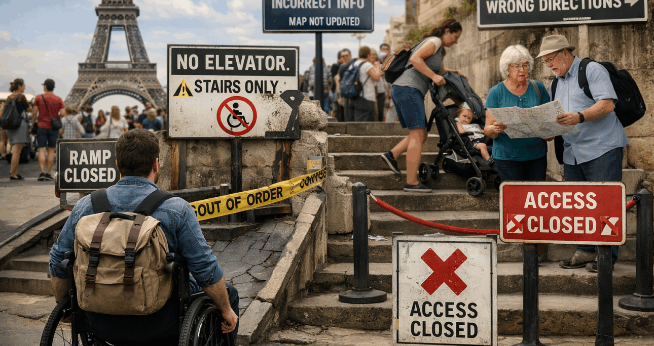 Accessibilità nei viaggi: il problema delle informazioni non verificate