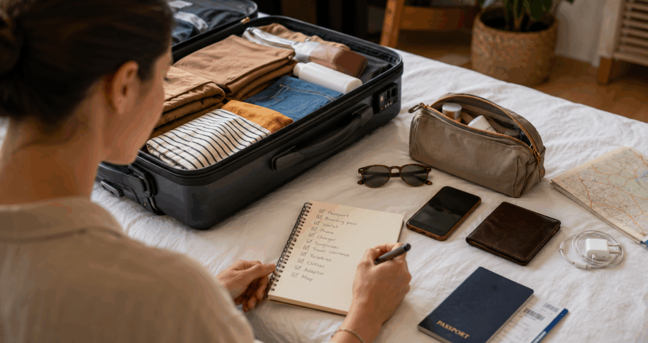Checklist viaggio 2026: cosa controllare prima di partire per non dimenticare nulla