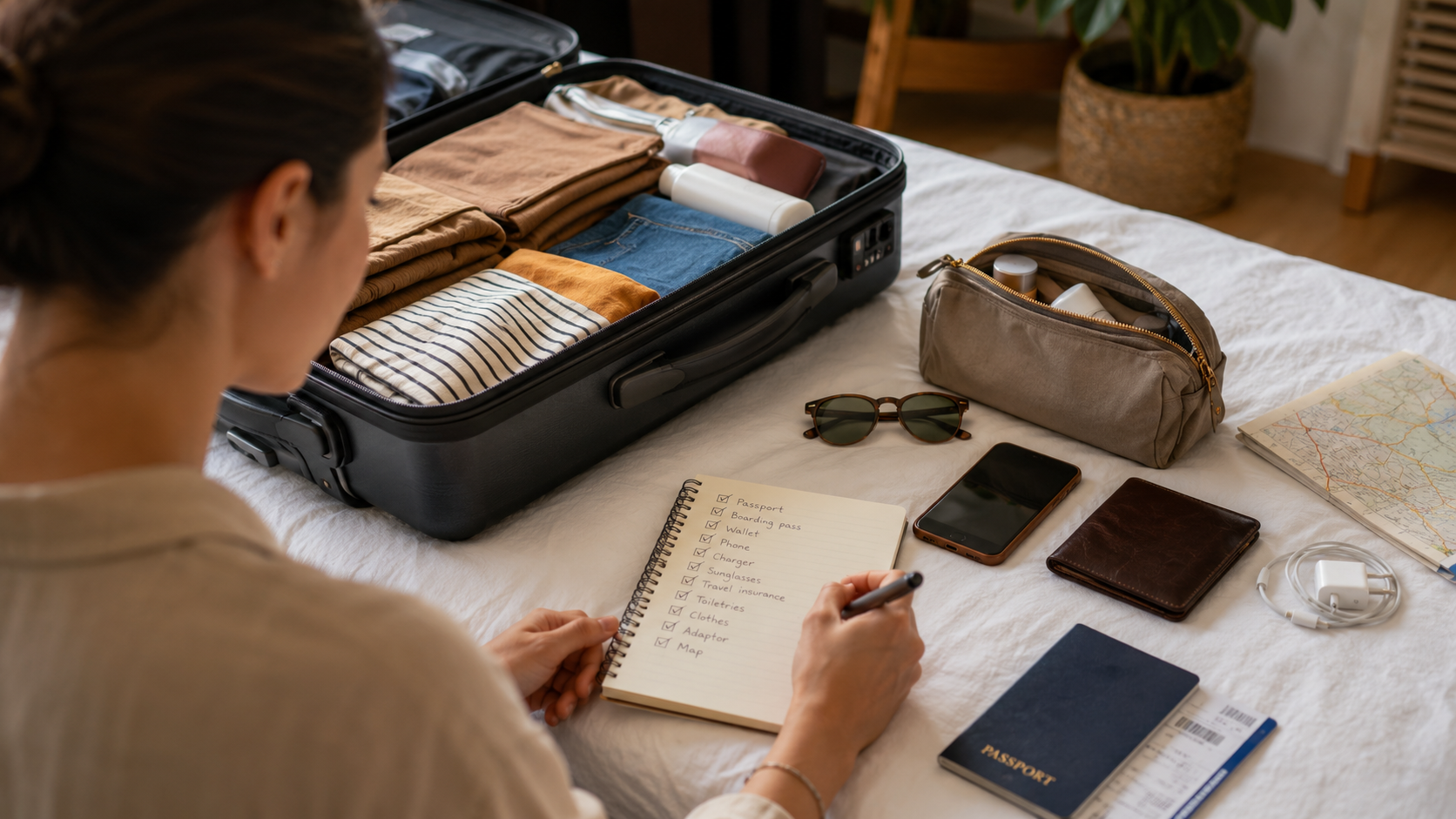 Checklist viaggio 2026: cosa controllare prima di partire per non dimenticare nulla